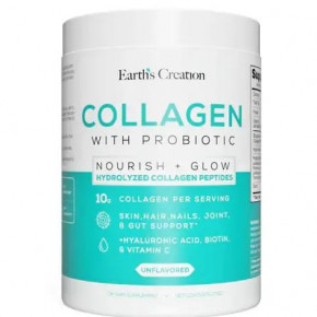 ó    Earths Creation (Hydrolyzed Collagen Peptides Probiotics) 275 