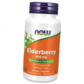   Now Foods Elderberry 500 60 (71128166)