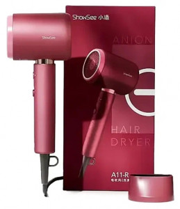  ShowSee Electric Hair Dryer Red A11-R 4