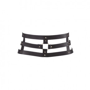  Bijoux Indiscrets MAZE - Wide Belt and Restraints Black