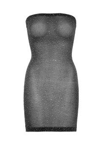 -   Leg Avenue Lurex rhinestone tube dress,  , Black one size 5