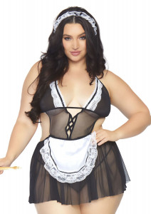   Leg Avenue Fantasy French Maid XL/XXL, , , 