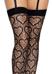     Leg Avenue Heart Black one size 4