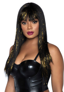      Leg Avenue Long bang wig with tinsel, 60 