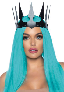    Leg Avenue Faux leather spiked crown,  , 