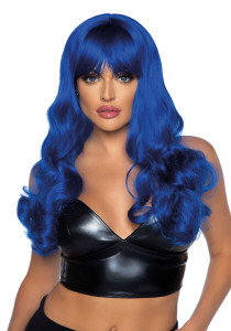   Leg Avenue Misfit Long Wavy Wig Blue, ,  , 61  3