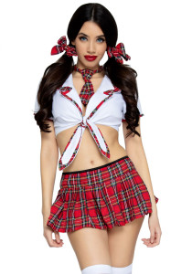   Leg Avenue Miss Prep School XS, , , , 