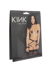     Leg Avenue Harness &;amp; wrist restraints Black One size 4