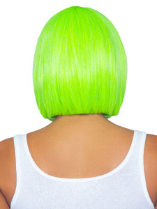  Leg Avenue 12? Neon short bob wig Neon Green 5