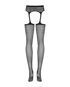 ѳ -    Obsessive Garter stockings S207  XL/XL 3