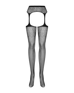 ѳ -    Obsessive Garter stockings S207  XL/XL 4