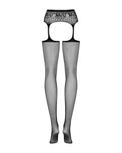 ѳ -    Obsessive Garter stockings S307  XL/X 3