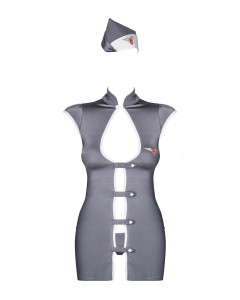    Obsessive Stewardess 3 pcs costume  S/M 5