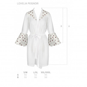   Passion LOVELIA PEIGNOIR white XXL/XXXL 7