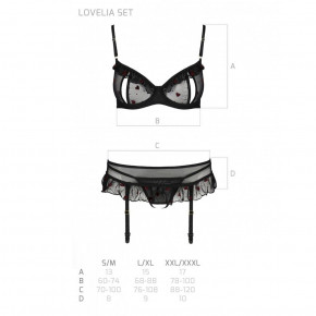       Passion LOVELIA SET black XXL/XXXL 3