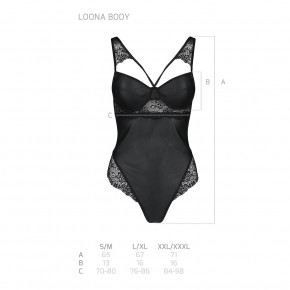   -   Passion Loona Body black L/XL 6