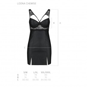 -  -   Loona Chemise Passion black L/XL 8