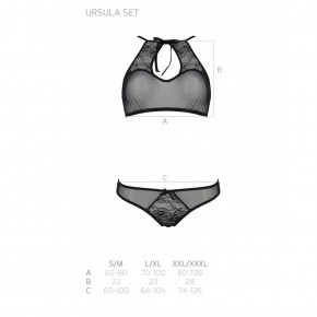 : ,        Passion Ursula Set black L/XL 6