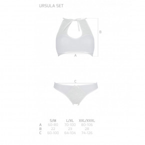 : ,        Passion Ursula Set white L/XL 6