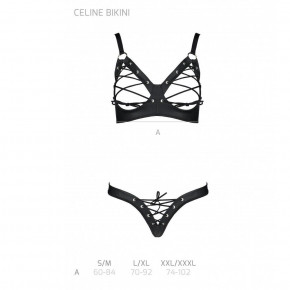    Passion CELINE BIKINI black S/M 6