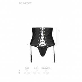 -   Passion Celine Set black L/XL 3