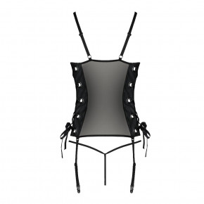 ѳ    Passion Malwia Corset black 4XL/5XL 3