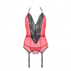      Passion PEONIA CORSET red S/M 5