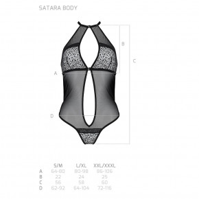 ѳ      Passion SATARA BODY black XXL/XXXL 3