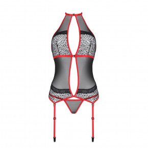    Passion SATARA CORSET red S/M 4