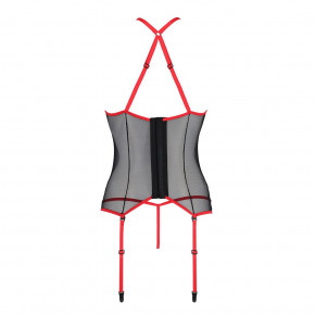    Passion SATARA CORSET red S/M 5