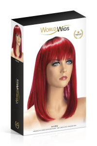  World Wigs ELVIRA MID-LENGTH TWO-TONE RED 3