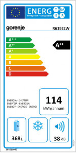   Gorenje R6192LW  3