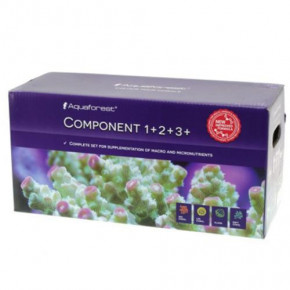    Aquaforest Component 1+, 2+, 3+   , -, 3x5  126741