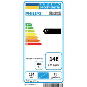  Philips 65PUS8818/12 8