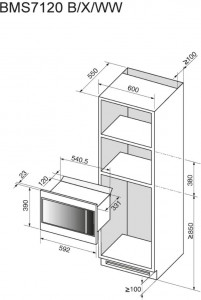 ̳  Brandt BMS7120X 4