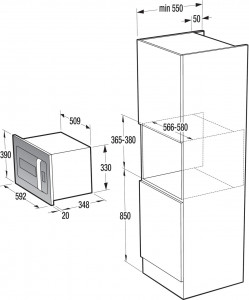   Gorenje BM235ORA-W  (JN63BM235ORA-W)