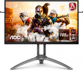   TFT 27 AOC AGONAG273QXP,QHD, Nano IPS, 165, 1 , 2 HDMI, DP,USB-hub, HAS, Pivot, (AG273QXP)