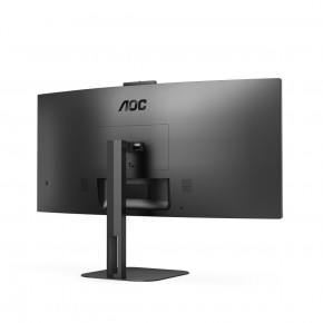  TFT 34 AOC CU34V5CW/BK,WQHD, VA,100, 1 , ,HDMI, DP, USB-C, USB-hub, webcam, (CU34V5CW/BK) 6