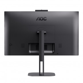   TFT 27 AOC Q27V5CW/BK,QHD, IPS,75, 1 , HDMI, DP, USB-C, USB-hub, HAS, Pivot, webcam, (Q27V5CW/BK) 6