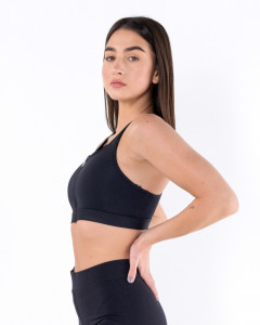  Nike W NK DF SWSH ZIP FRONT BRA XS (DD1205-010) 6