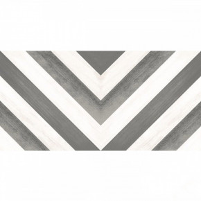  Bestile Chevron Pincelado Gris