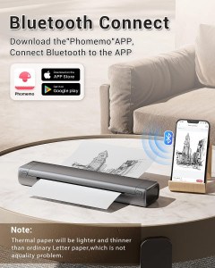 ������������ ����������� ������� ��� ������ �4 Phomemo M08F Dark Space Gray 4
