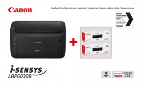  Canon i-Sensys LBP6030B (8468B042AA) 2  Canon 725