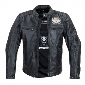     W-TEC Black Heart Wings Leather Jacket - /4XL (22846-4XL) 3