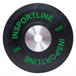    inSPORTline Bumper Plate 25 kg (10381)