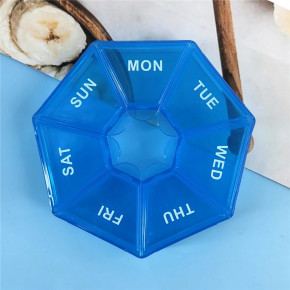  Semi 7Days Mini Pill Box  Blue 6