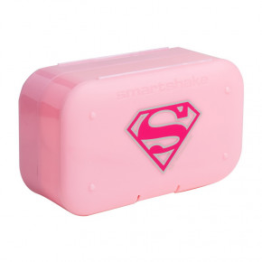  SmartShake Pill Box Organizer 2-Pack DC Supergirl