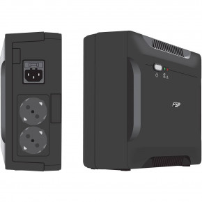  FSP Nano 800, 800/480, Schuko x 2, Black (PPF4800305) 7