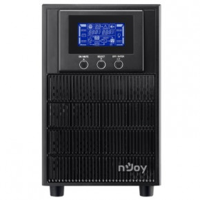  NJOY Aten Pro 2000 (PWUP-OL200AP-AZ01B), Online, 3 x Schuko, USB, LCD,  3