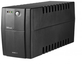    Trust Hexxon 600VA UPS Black